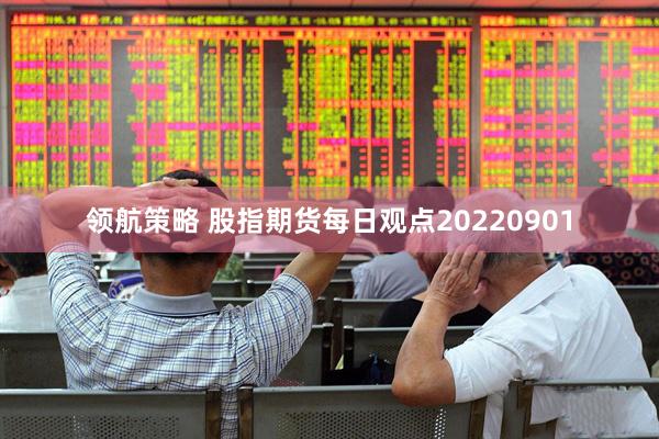 领航策略 股指期货每日观点20220901